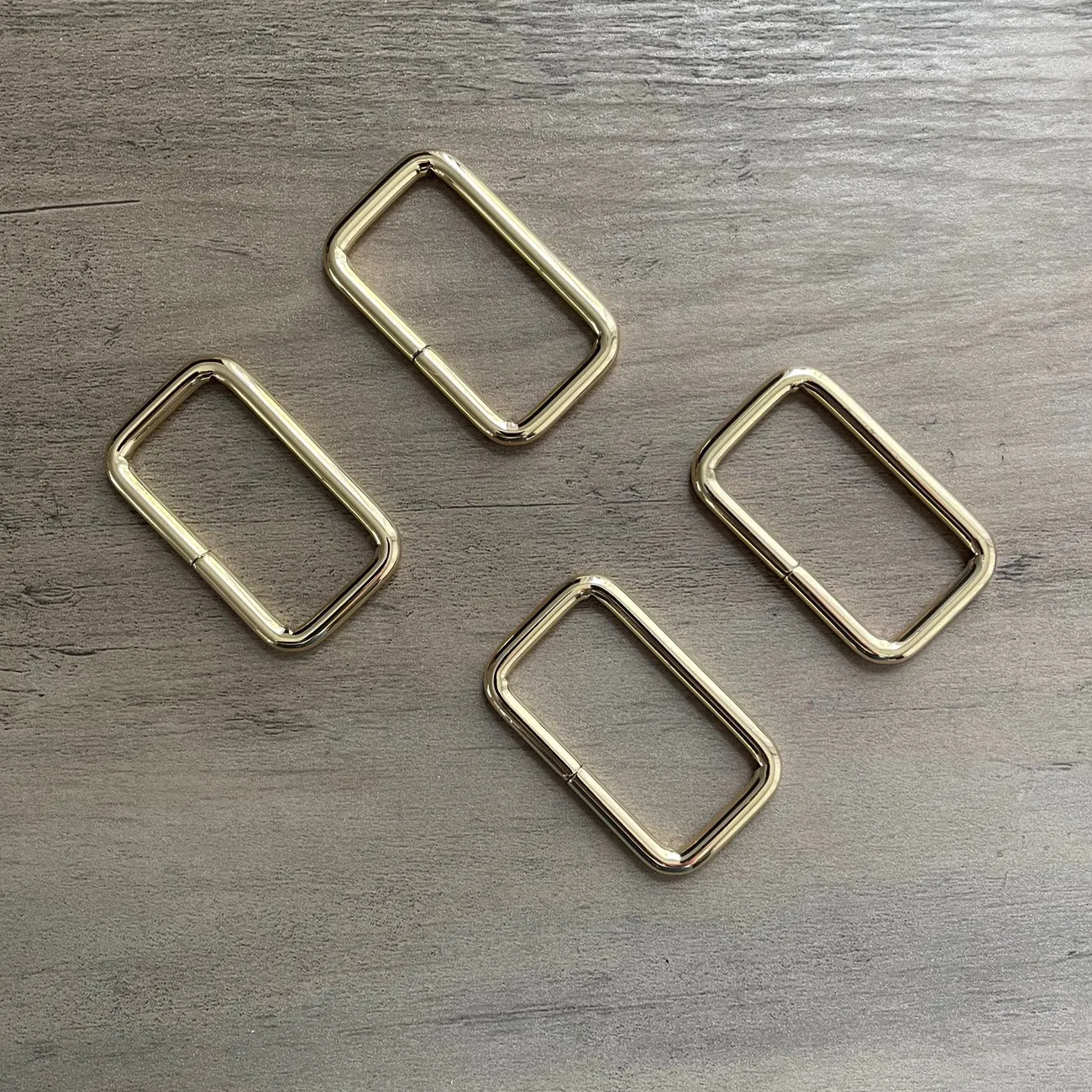 Rectangular Rings - 1.5 inch (4pc) (New)