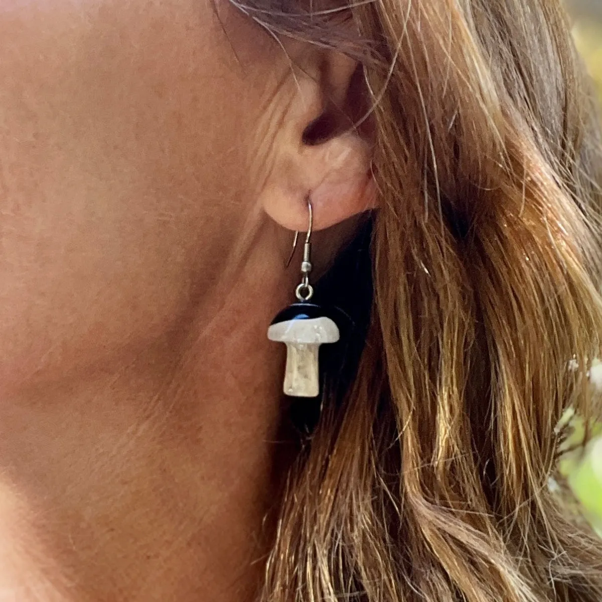 Resilient Mushroom Earrings