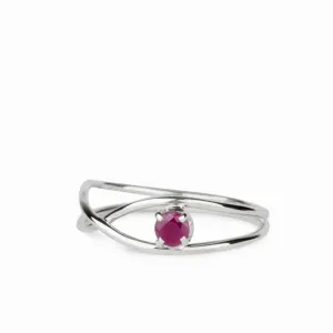 Ruby Birthstone Ring