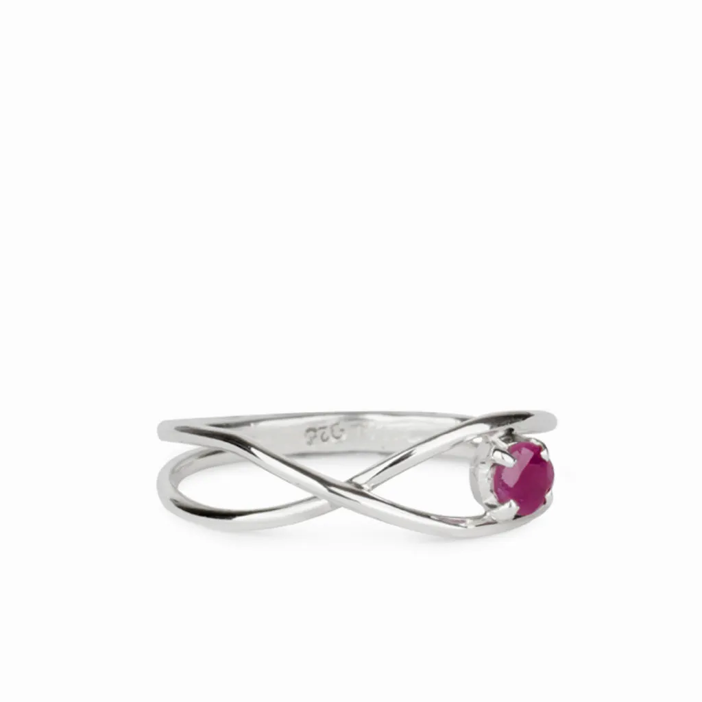 Ruby Birthstone Ring