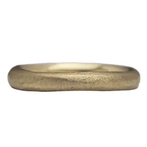 Sandcast Gold Ring