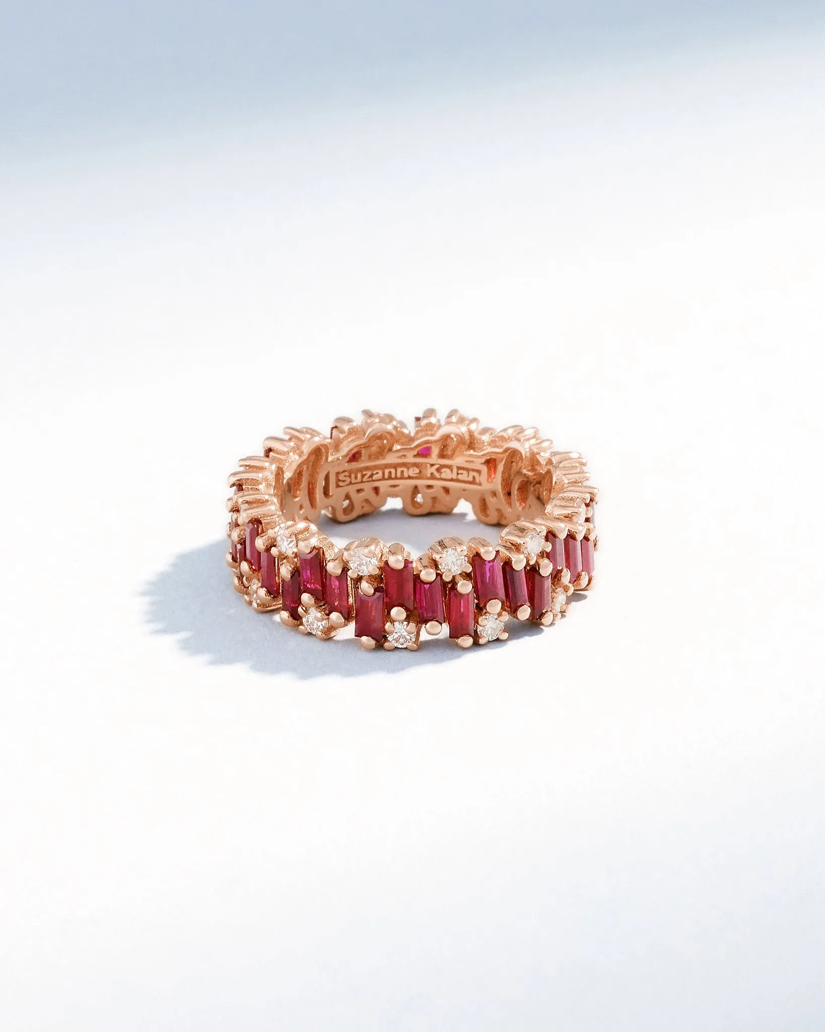 Shimmer Alaia Ruby Eternity Band