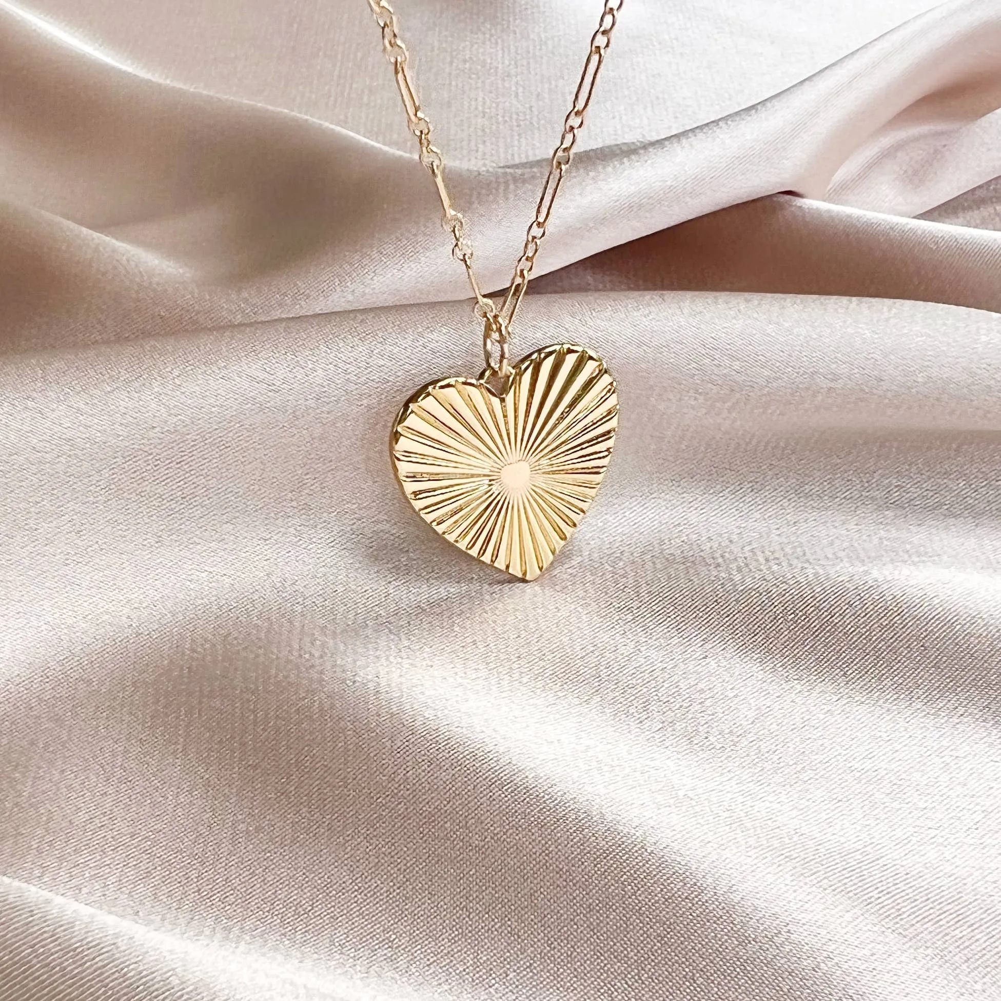 SOULMATE HEART NECKLACE | GOLD  FILLED