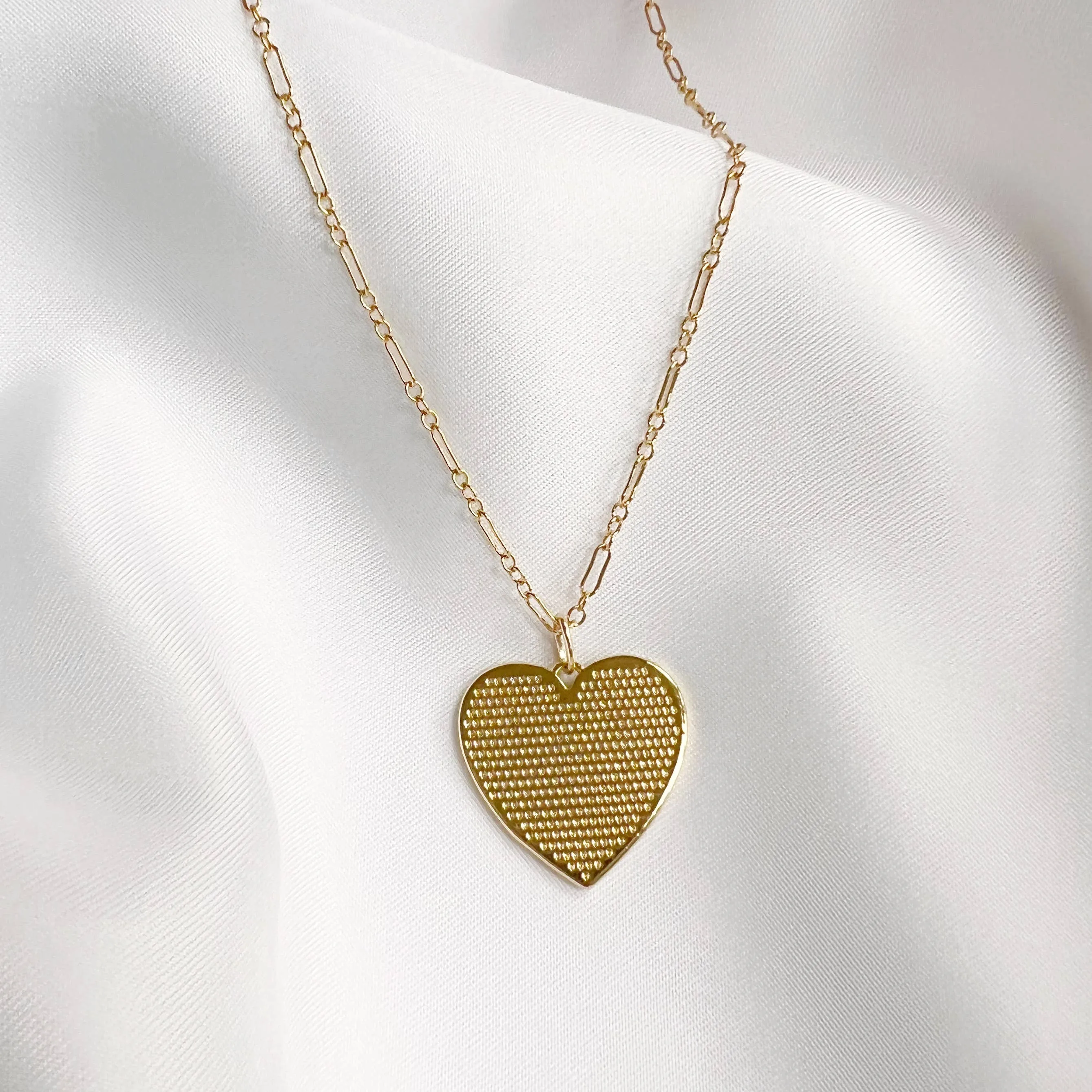 SOULMATE HEART NECKLACE | GOLD  FILLED