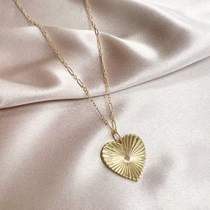 SOULMATE HEART NECKLACE | GOLD  FILLED