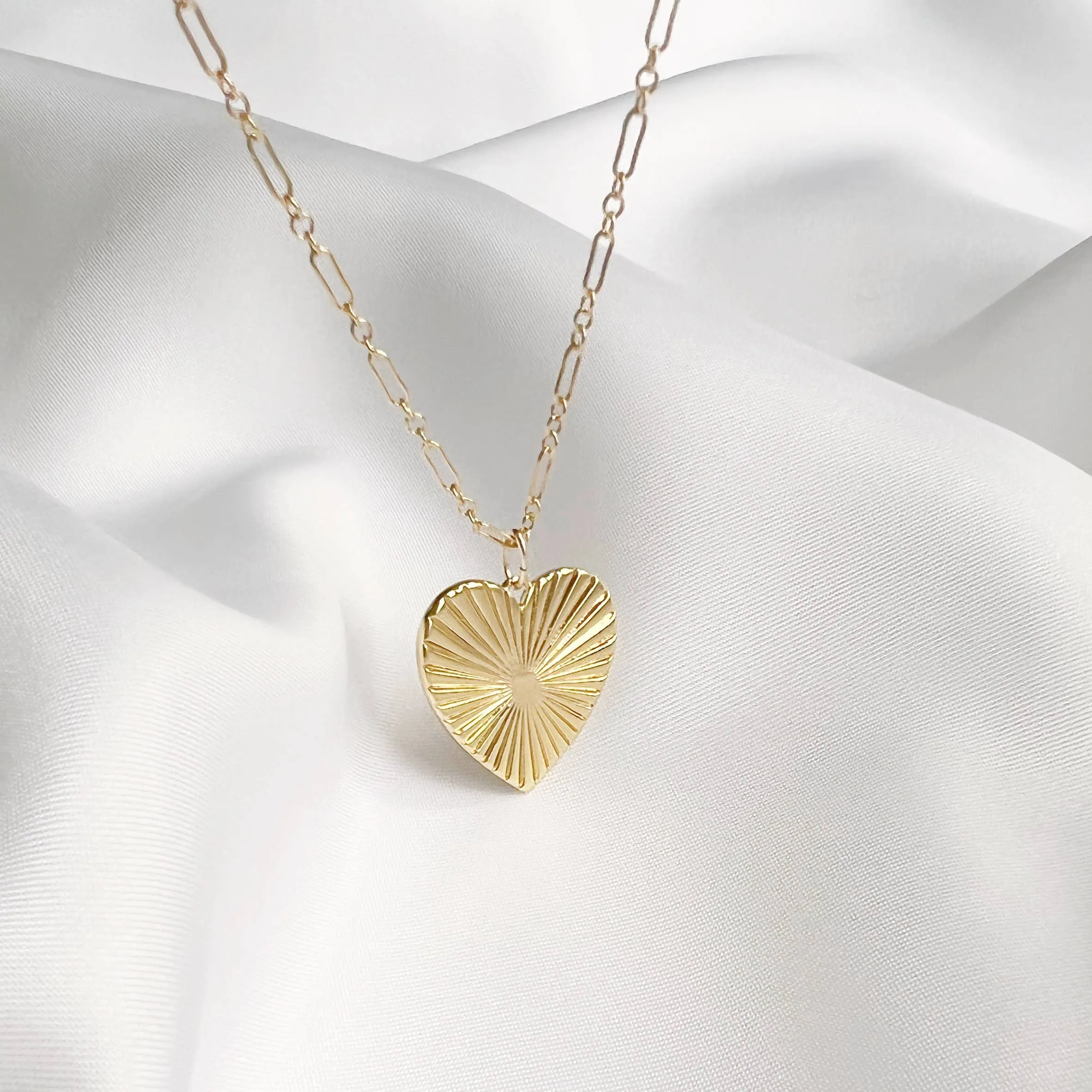 SOULMATE HEART NECKLACE | GOLD  FILLED