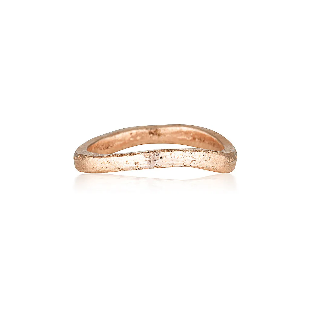 Spring Tidal Ring - Rose Gold