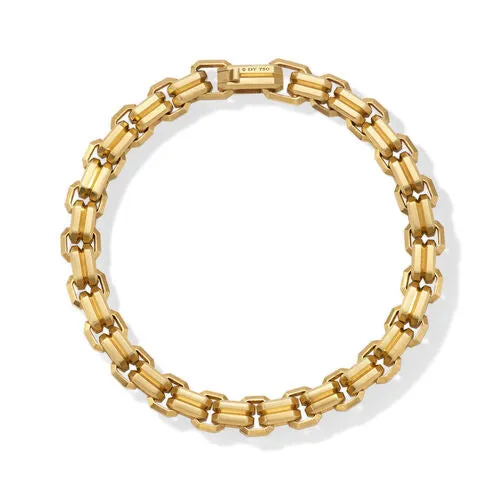 Streamline Double Heirloom Link Bracelet in 18K Yellow Gold, Size Medium