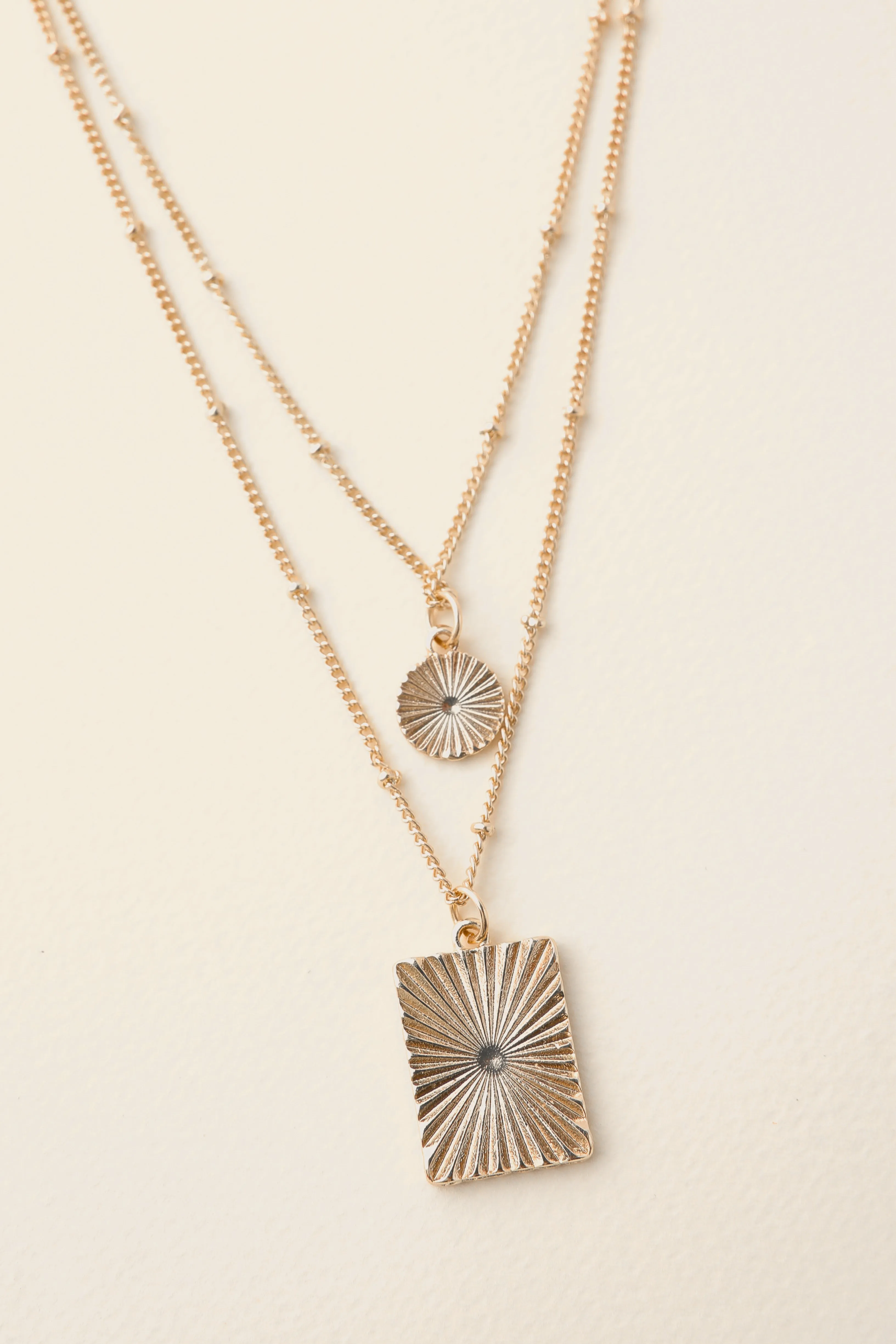 Sunburst Necklace Set