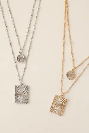 Sunburst Necklace Set