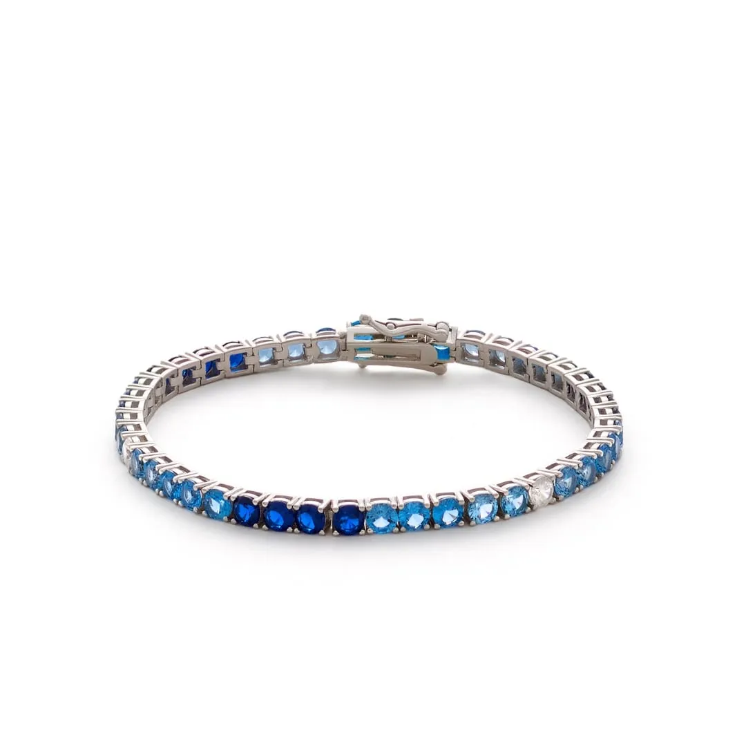 Tennis Bracelet Blue