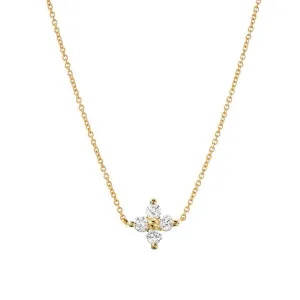 Tiny Star Diamond Necklace