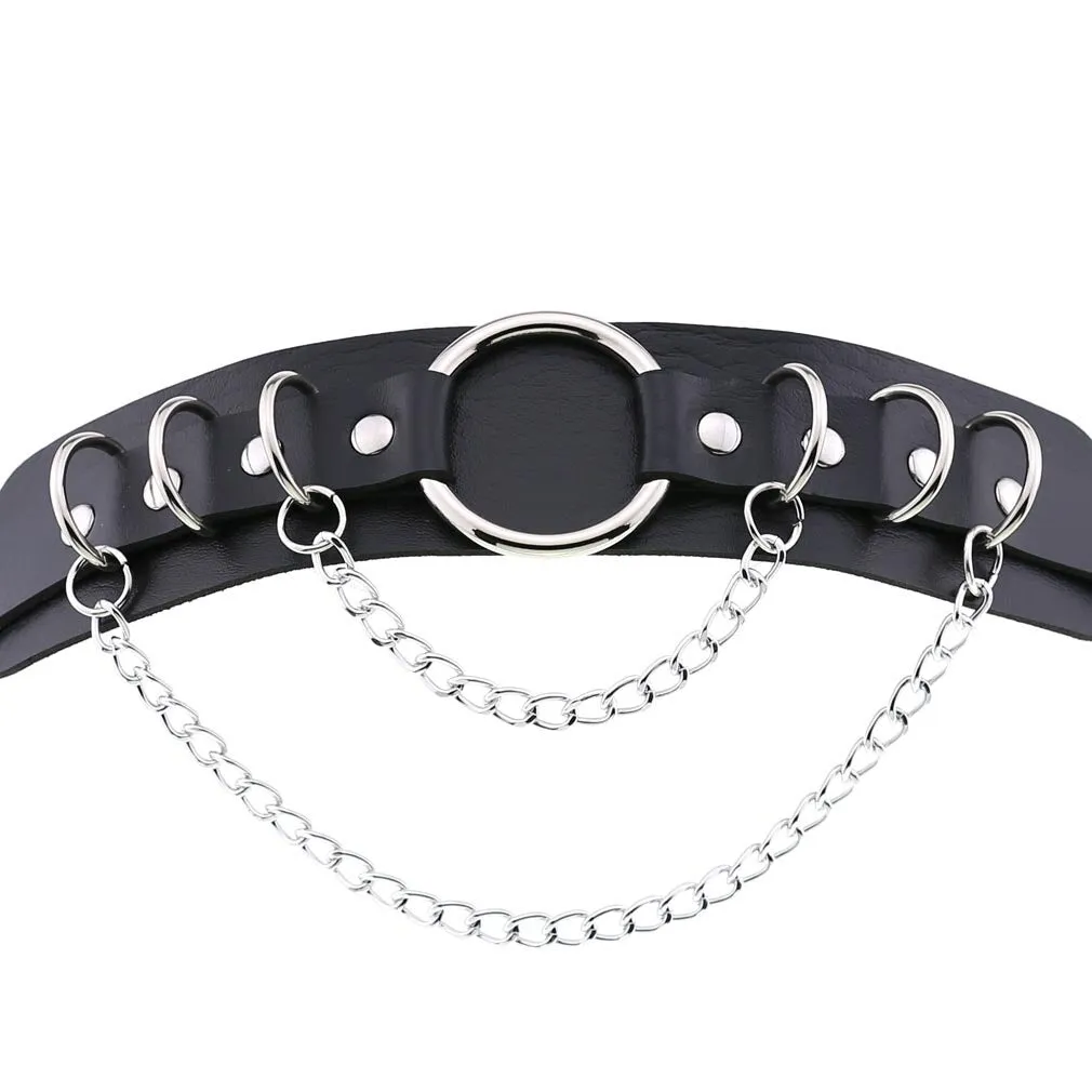 'Zone' PU Leather Choker