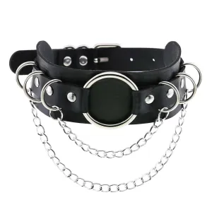 'Zone' PU Leather Choker